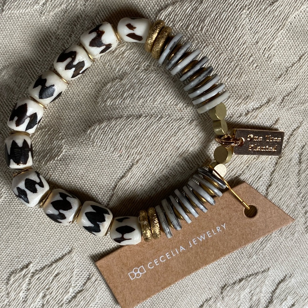 CECELIA JEWELRY Recycled Bead Bracelets